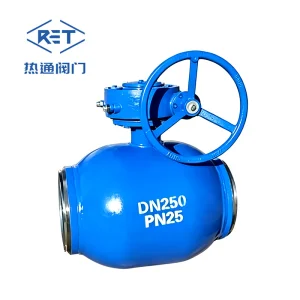 Full Bore Gear Operated Fully Welded Ball Valve