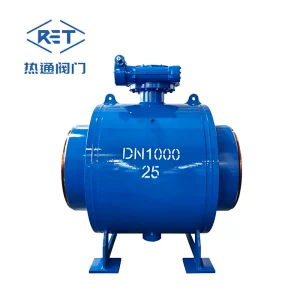 Fully Welded Block Type Trunnion Ball Valve