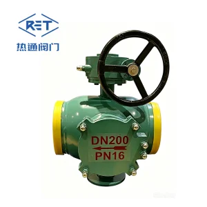 Fully Welded Gear Operated Filter Ball Valve