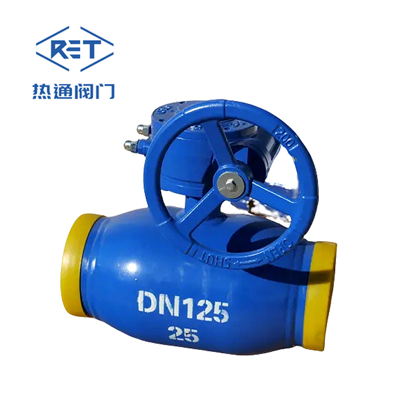 Standard Bore Gear Operated Fully Welded Ball Valve Standard Bore Gear Operated Fully Welded Ball Valve