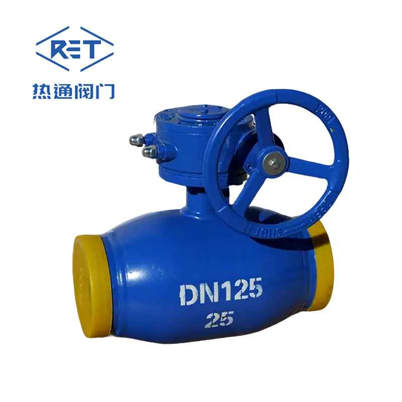 Standard Bore Gear Operated Fully Welded Ball Valve (2) Standard Bore Gear Operated Fully Welded Ball Valve