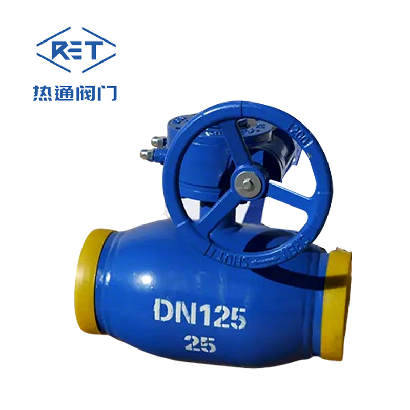 Standard Bore Gear Operated Fully Welded Ball Valve Standard Bore Gear Operated Fully Welded Ball Valve